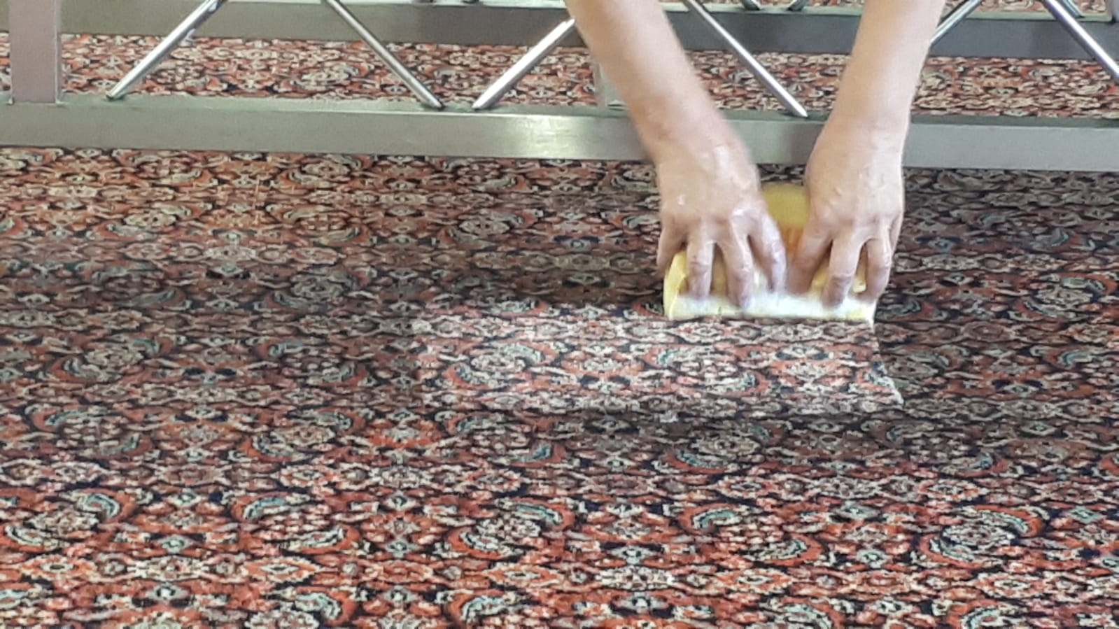Teppich, Detail des textilen Objekts