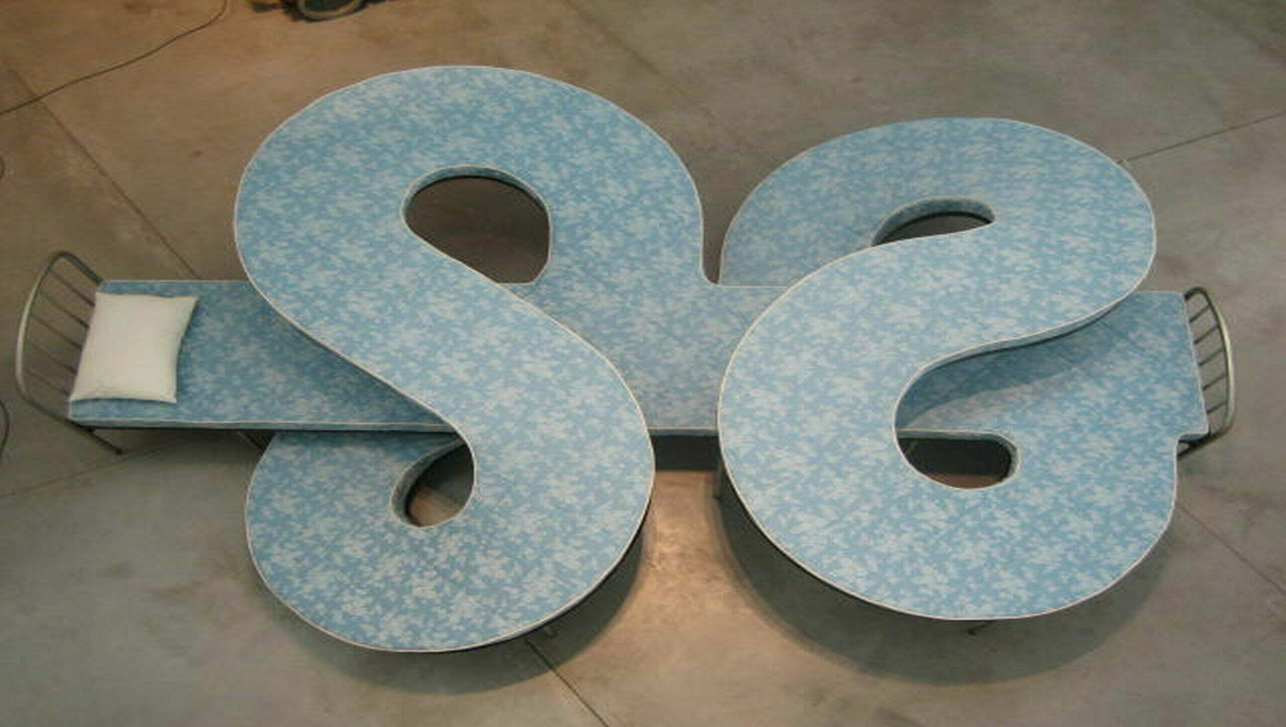 CAMA TBA21, Detail des textilen Objekts