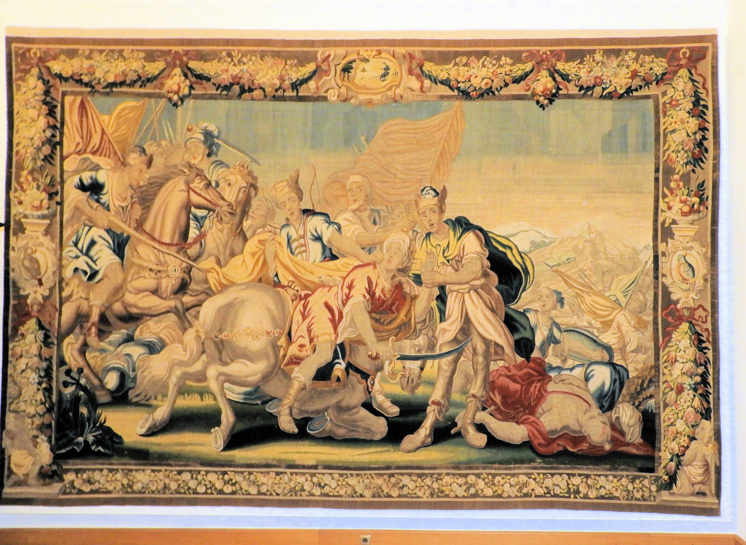 Tapisserien Servitenpfarre Erzdiözese Wien, Detail des textilen Objekts